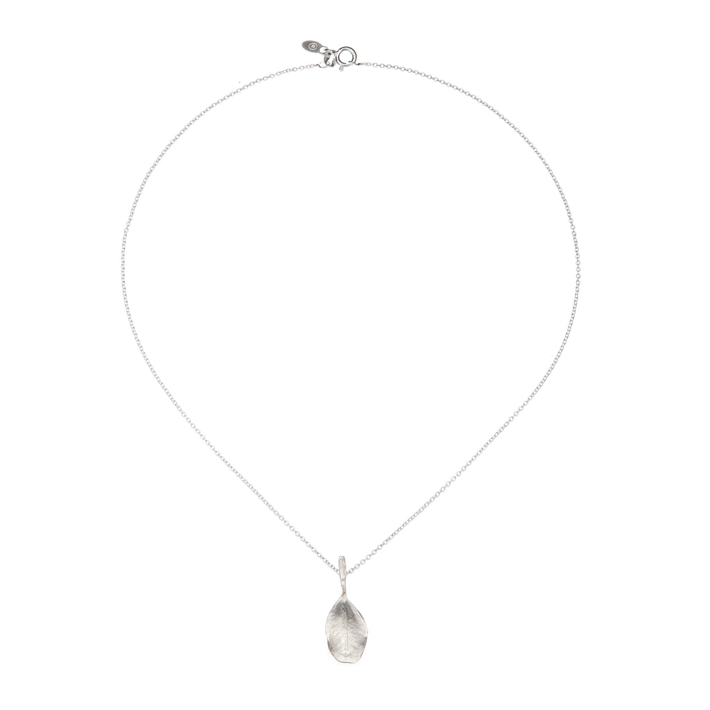 Large leaf necklace