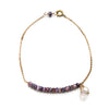 Gemma delicate bar bracelet