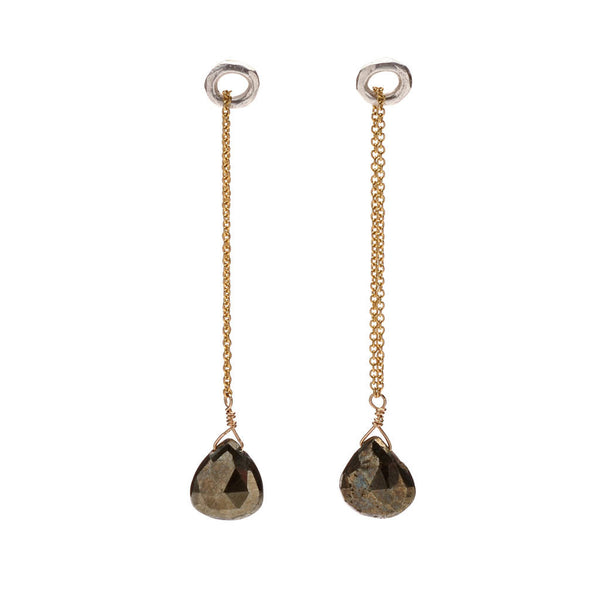 Wabi sabi dangle earrings