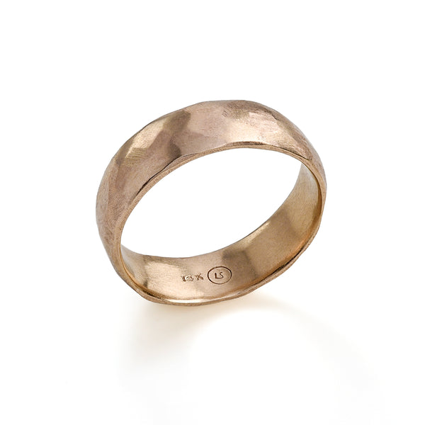 Modern rustic ring