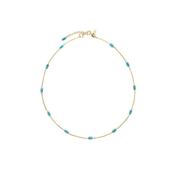 Gemma turquoise necklace