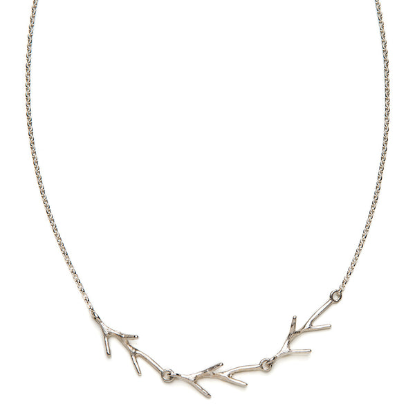 Triple branch necklace