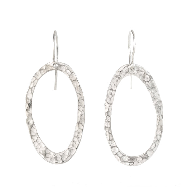 Oval earrings