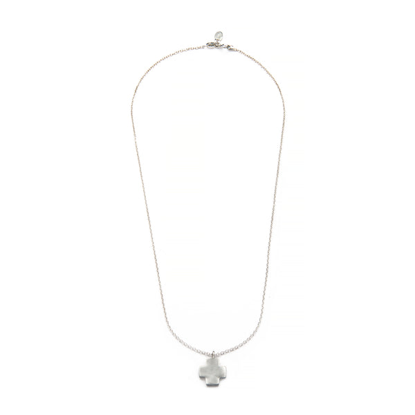 Large cross necklace
